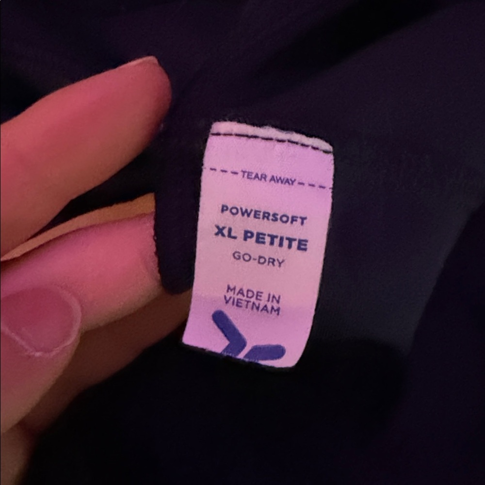 Old navy power soft navy blue wide leg trousers - Picture 2 of 2